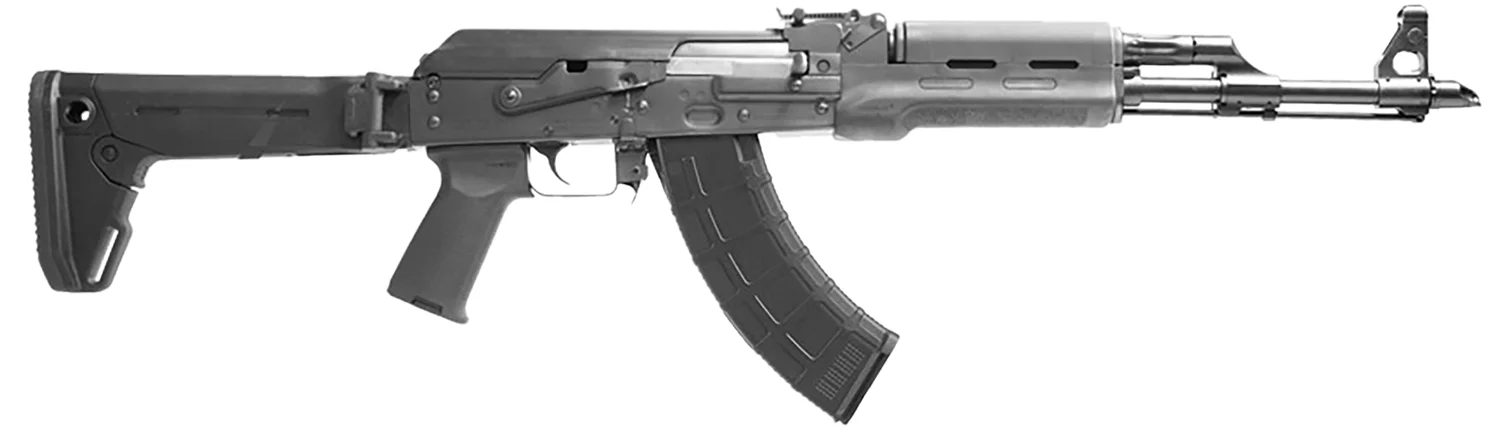 Zastava Arms Usa ZR7762MPF ZPAPM70 7.62x39mm 30+1 16.30" Black Chrome Lined Steel Barrel, Black Polymer Handguard, Black Synthetic Magpul Zhukov Side Folder Stock, Black Magpul AK Grip