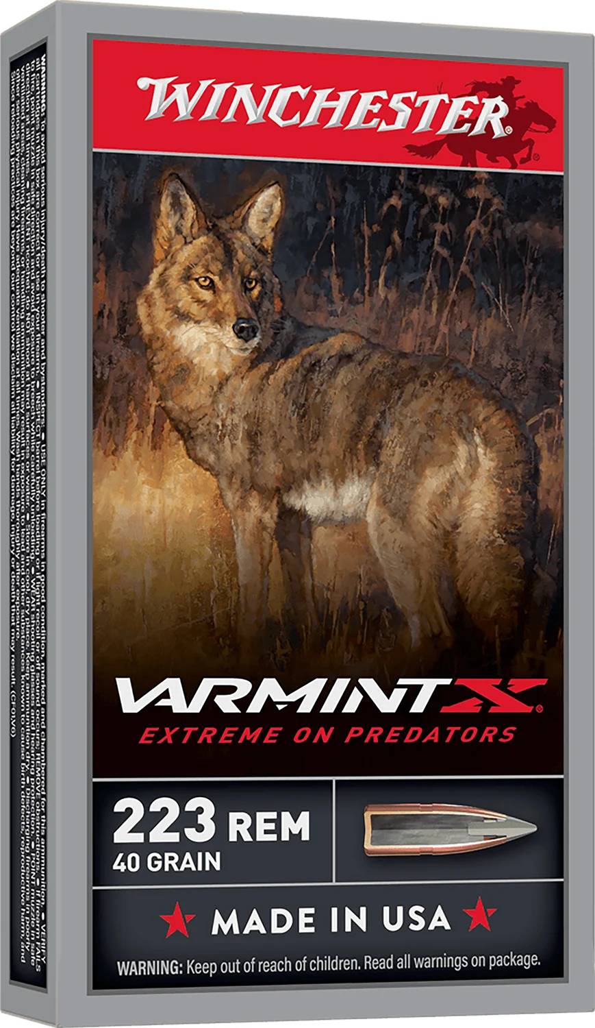 Winchester .223 Remington 40gr Brass – 20rd